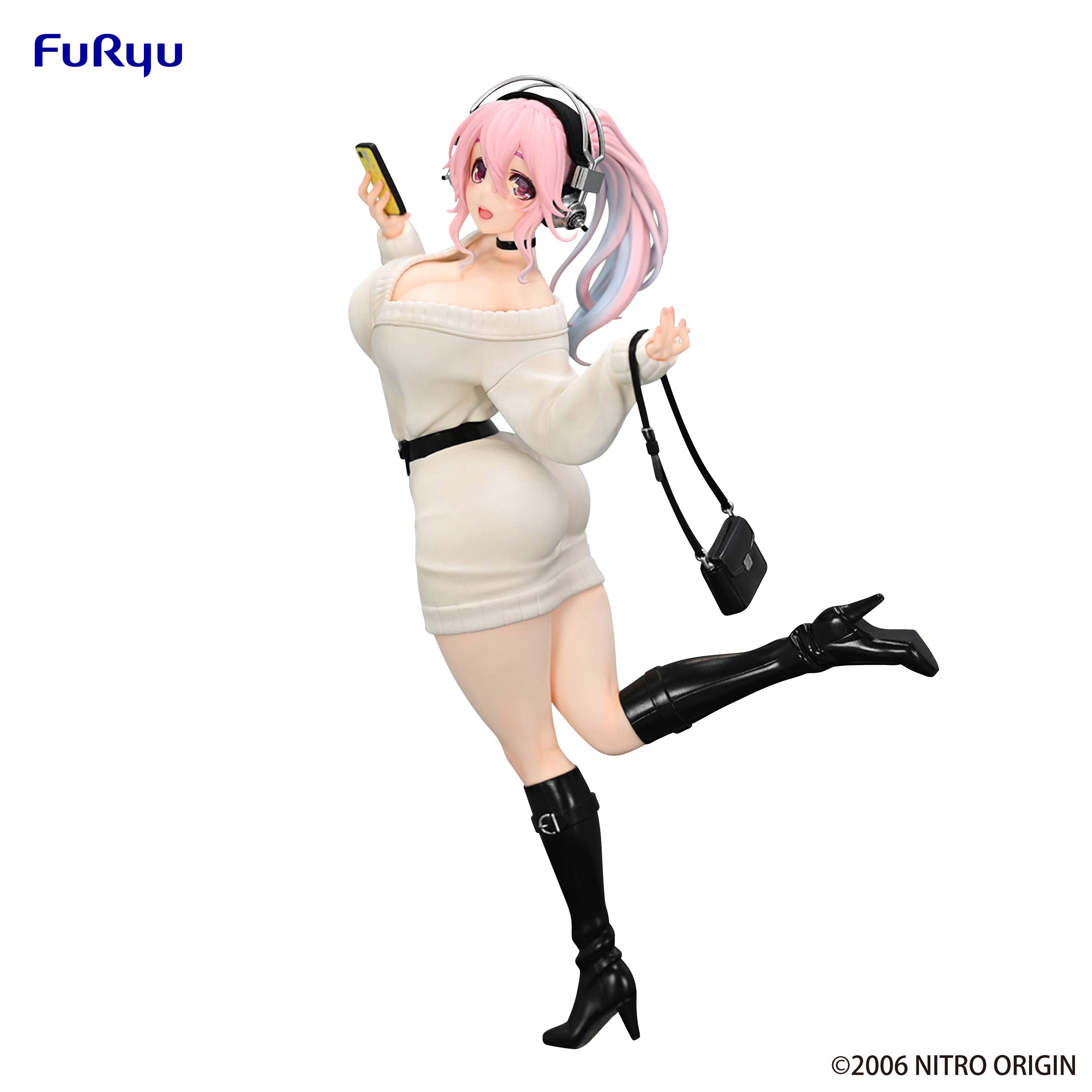 SUPER SONICO TRIO-TRY-IT FIGURE -WINTER MEMORY VER.- CRANE FIGURE