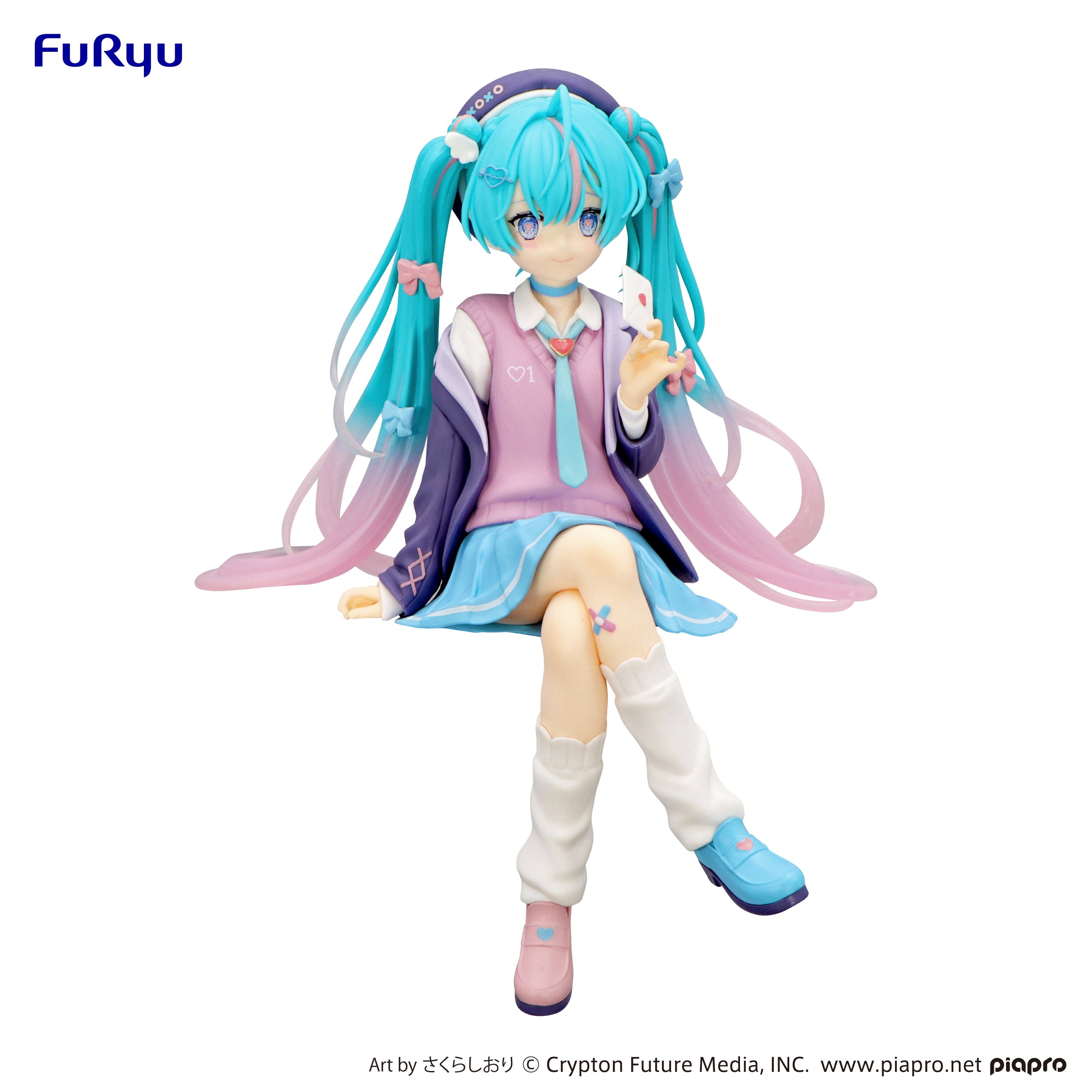 HATSUNE MIKU LOVE BLAZER NAVY COLOR VER. NOODLE STOPPER FIGURE