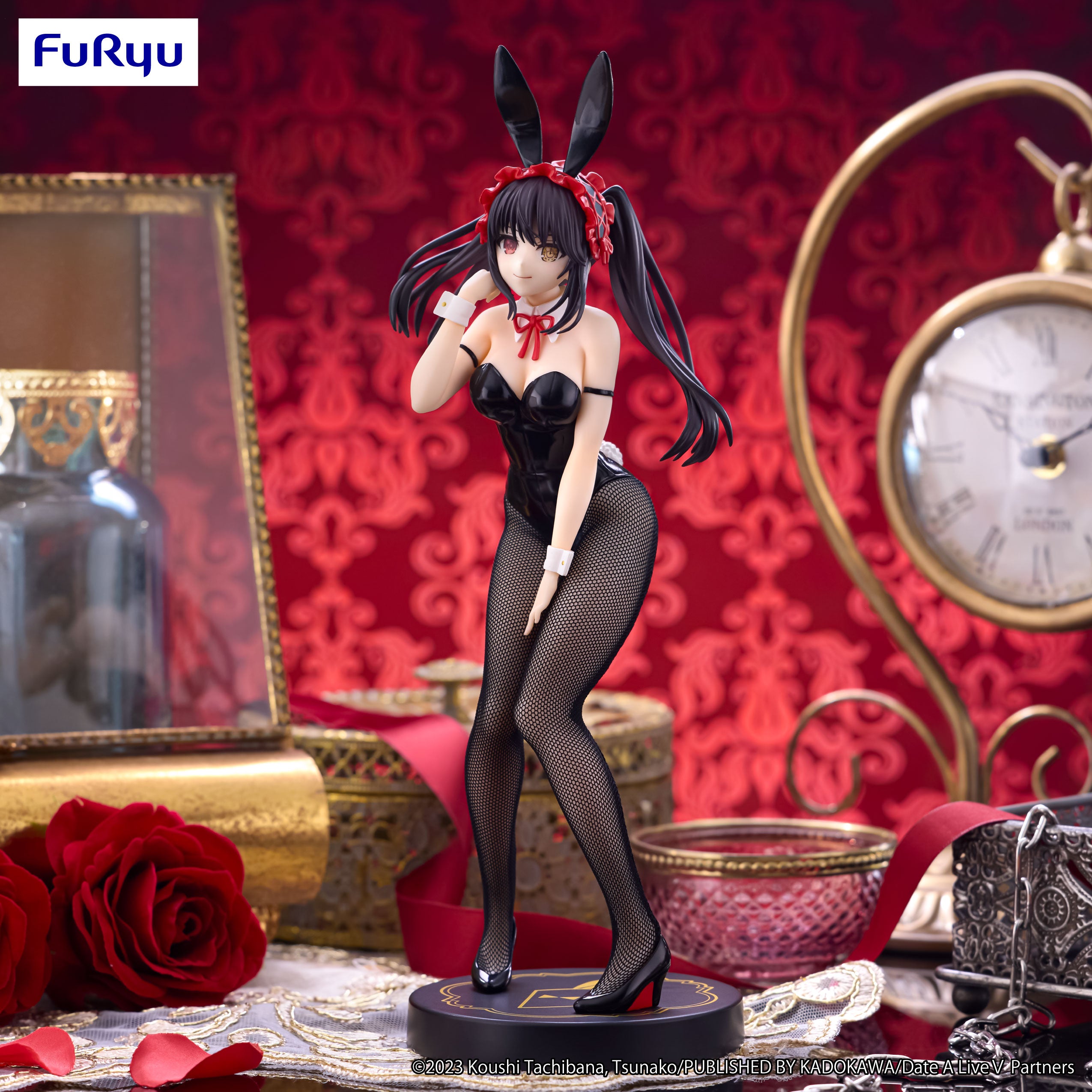 DATE A LIVE V - KURUMI TOKISAKI BICUTE BUNNIES (BLACK VER.) FIGURE
