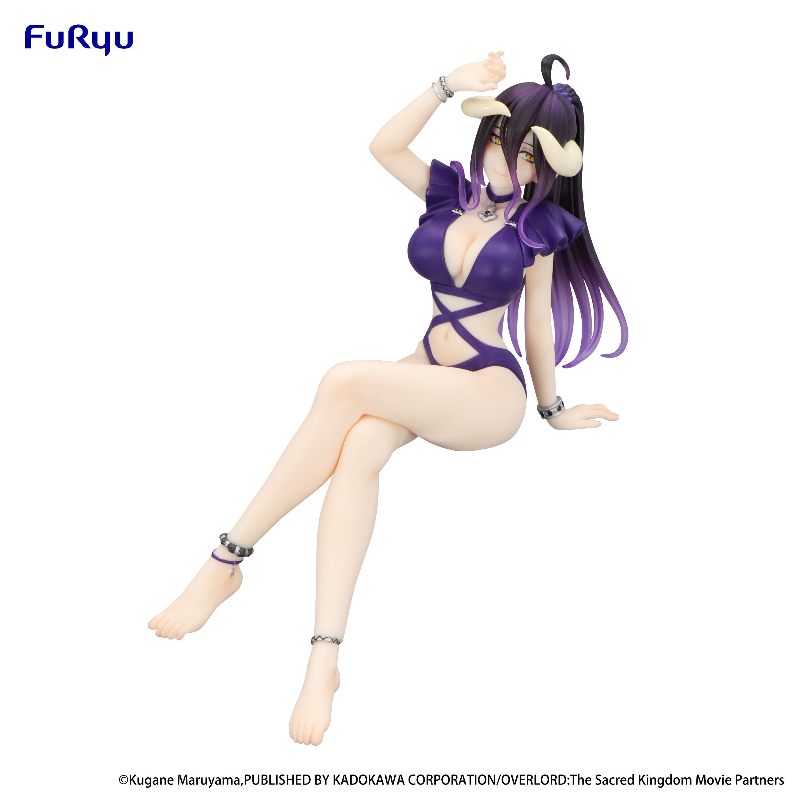 OVERLORD - ALBEDO SWIMSUIT DARK PURPLE COLOR VER. NOODLE STOPPER FIGURE