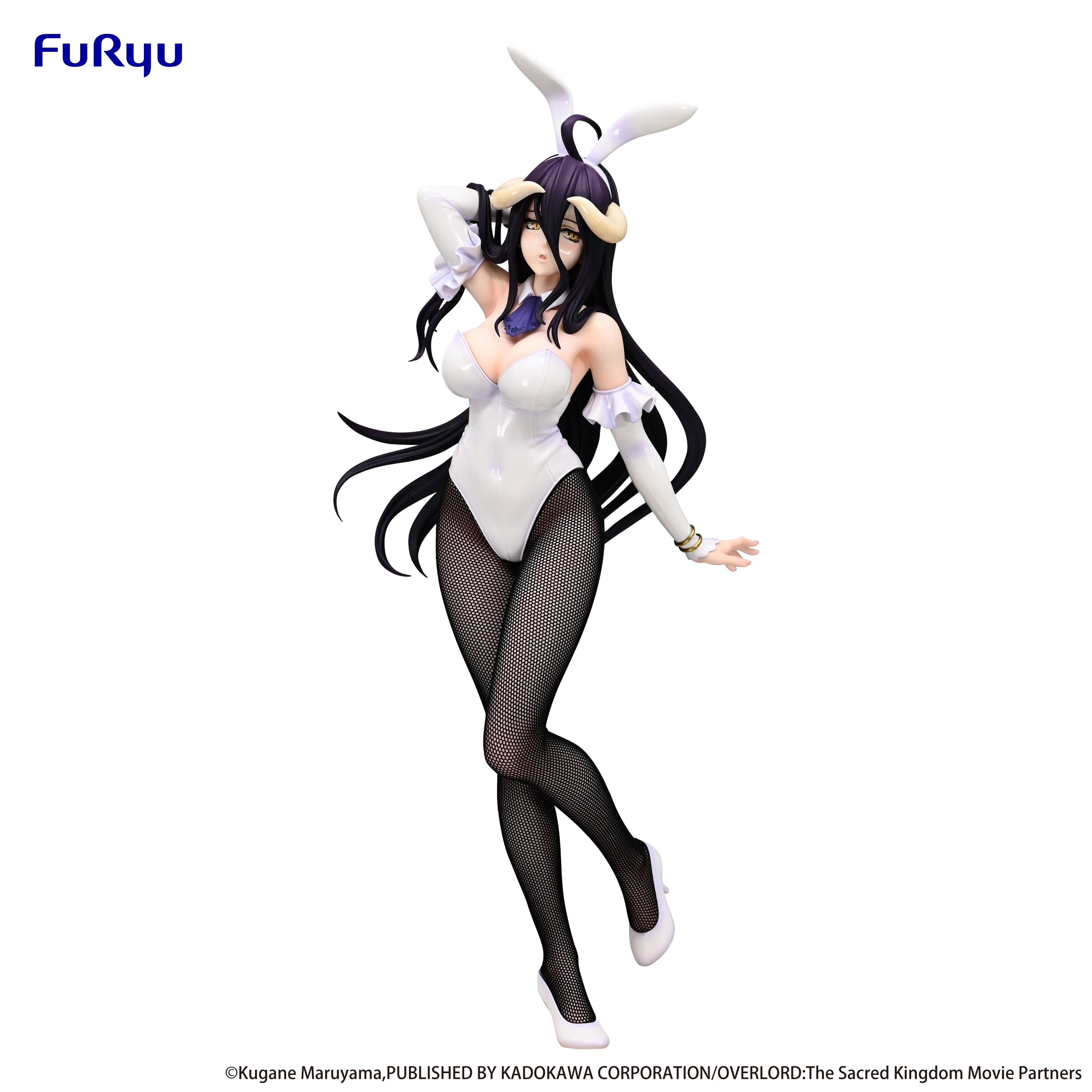 OVERLORD - ALBEDO (WHITE VER.) BICUTE BUNNIES FIGURE