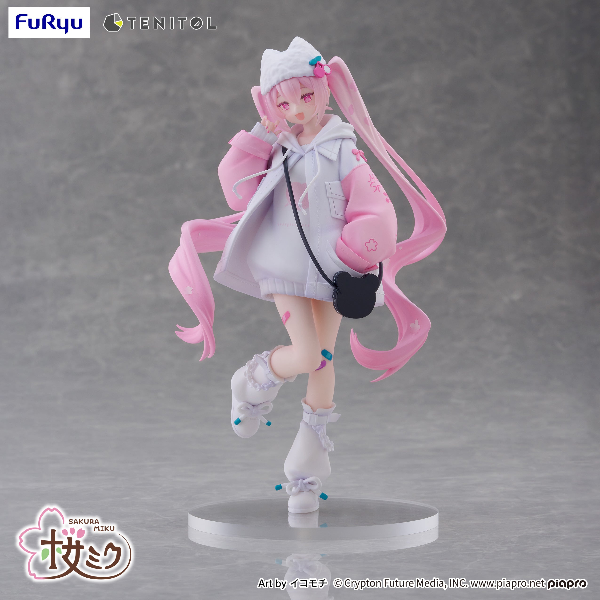 HATSUNE MIKU - SAKURA "COOL STYLE" (PETIT) TENITOL FIGURE