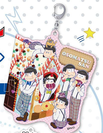 OSOMATSU GINGERBREAD HOUSE ACRYLIC KEYCHAIN