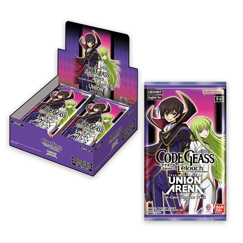 UNION ARENA - CODE GEASS "LELOUCH OF THE REBELLION" BOOSTER PACK TCG