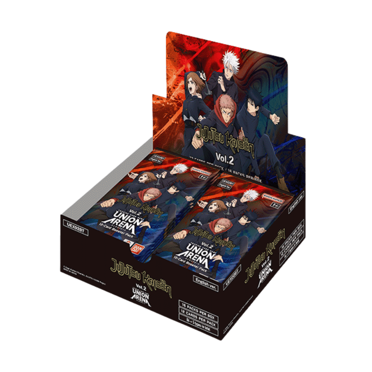 UNION ARENA - JUJUTSU KAISEN BOOSTER PACK VOL. 2 TCG