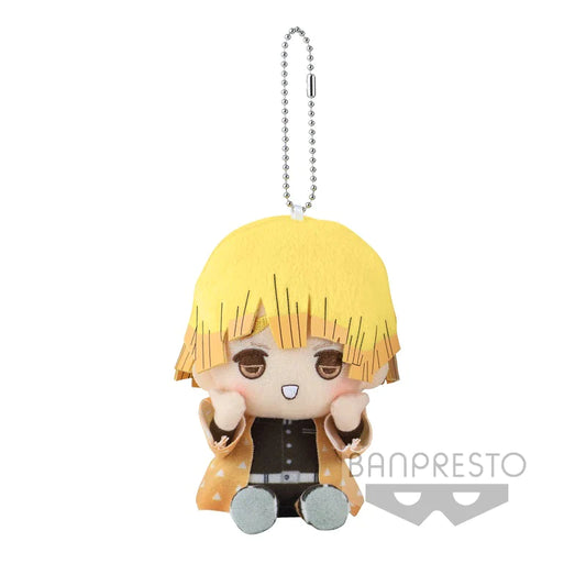DEMON SLAYER ZENITSU AGATSUMA BANDAI KEYCHAIN PLUSH
