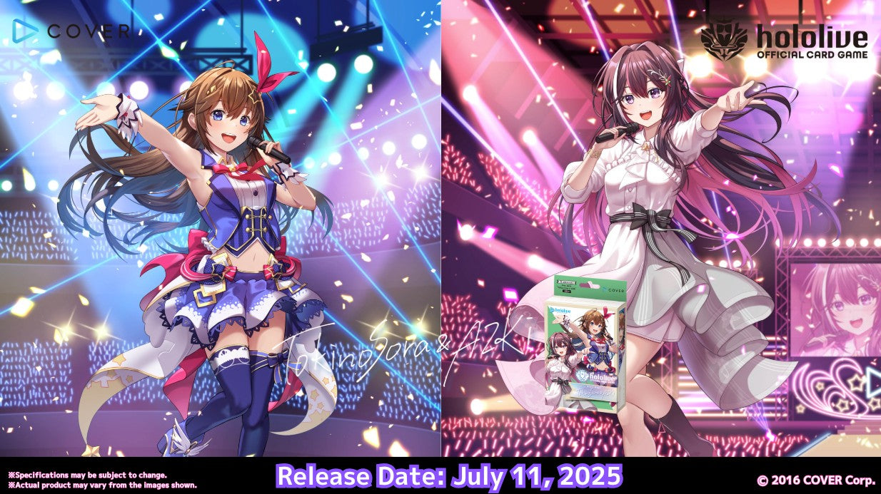 HOLOLIVE OFFICIAL CARD GAME: SD01 - TOKINO SORA & AZKI STARTER DECK TCG