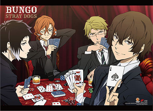 BUNGO STRAY DOGS PARTNERS S01 GROUP 01 WALL SCROLL