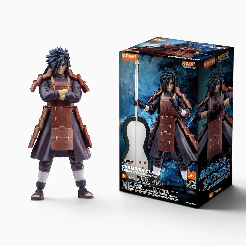 NARUTO - MADARA UCHIHA (REANIMATION JUTSU) CHAMPION CLASS CC05 BLOKEES MODEL KIT