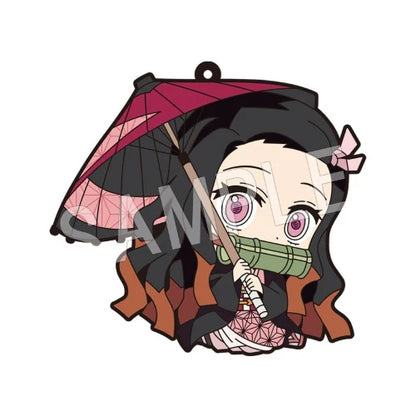 DEMON SLAYER PETANKO TRADING RUBBER STRAP UMBRELLA VERSION