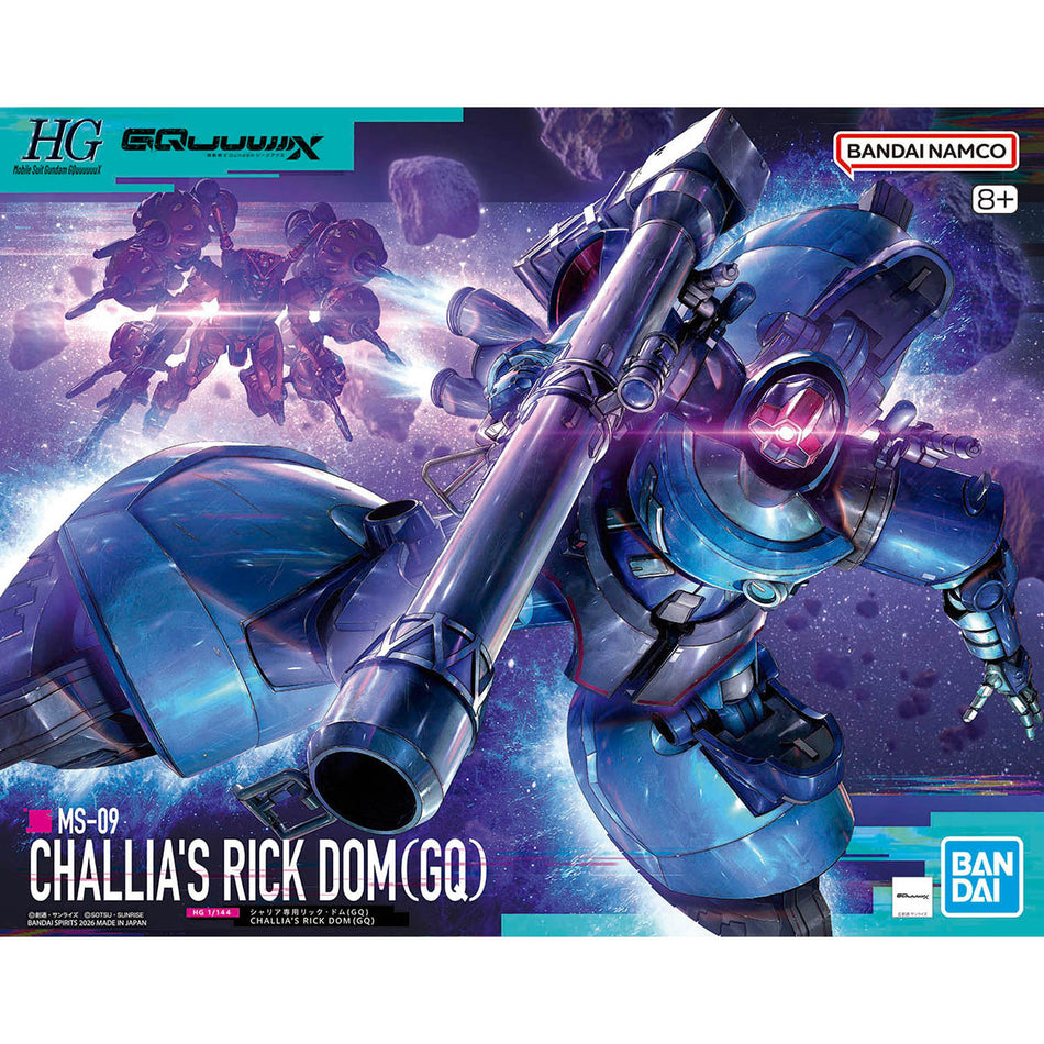 GUNDAM GQUUUUUUX - CHALLIA'S RICK DOM (GQ) HG 1/144 MODEL KIT