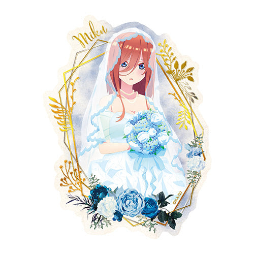 QUINTESSENTIAL QUINTUPLETS TRAVEL STICKER - MIKU