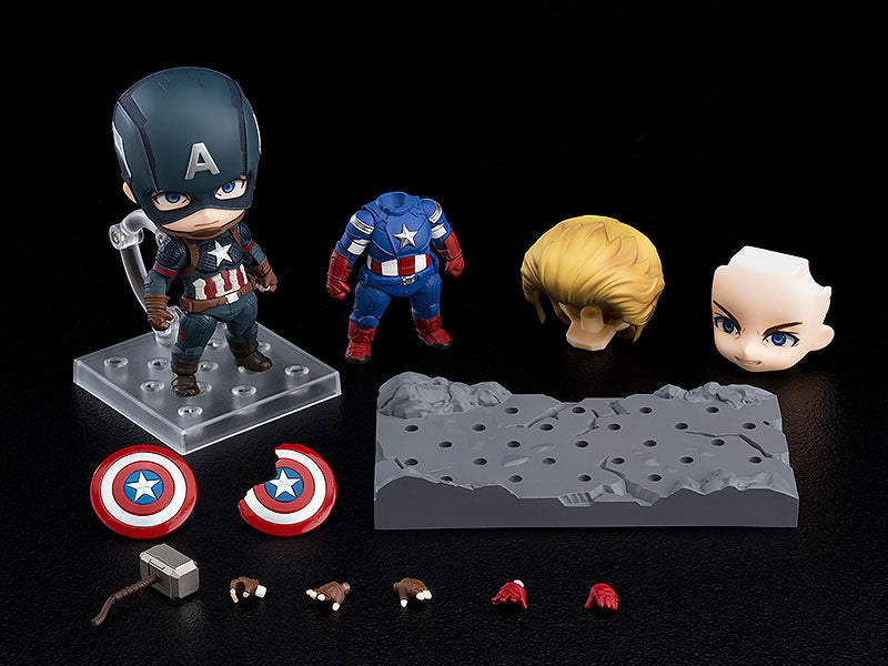 MARVEL CAPTAIN AMERICA DX NENDOROID FIGURE #1218