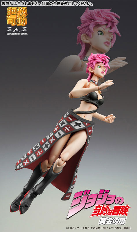 JOJO'S BIZARRE ADVENTURE: GOLDEN WIND - TRISH UNA "VER. BLACK" CHOZOKADO SUPER ACTION FIGURE