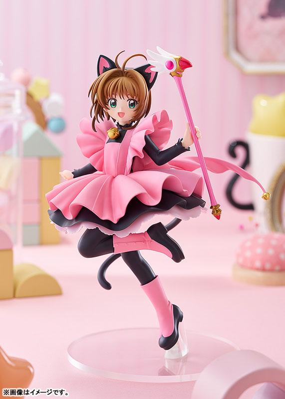 CARDCAPTOR SAKURA: CLOW CARD ARC - SAKURA KINOMOTO "BLACK CAT COSTUME VER." L SIZE POP UP PARADE FIGURE