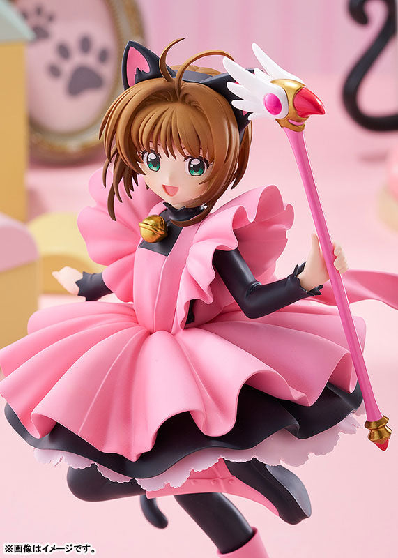 CARDCAPTOR SAKURA: CLOW CARD ARC - SAKURA KINOMOTO "BLACK CAT COSTUME VER." L SIZE POP UP PARADE FIGURE