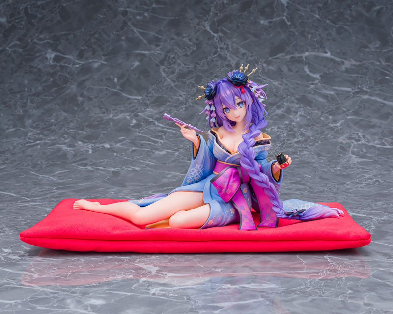 NEPTUNIA X SENRAN KAGURA: NINJA WARS - PURPLE HEART KIMONO VER. 1/7 SCALE FIGURE