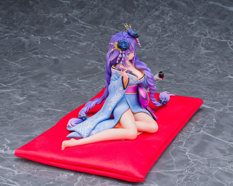 NEPTUNIA X SENRAN KAGURA: NINJA WARS - PURPLE HEART KIMONO VER. 1/7 SCALE FIGURE