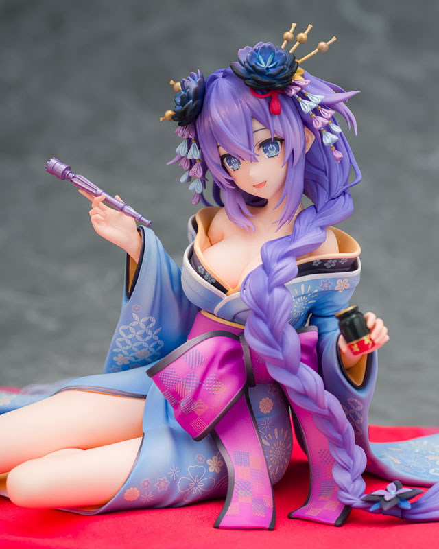 NEPTUNIA X SENRAN KAGURA: NINJA WARS - PURPLE HEART KIMONO VER. 1/7 SCALE FIGURE