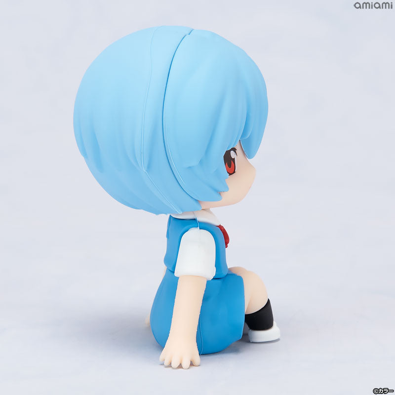 REBUILD OF EVANGELION - REI AYANAMI NENDOROID PLUS RUBBER MASCOT FIGURE