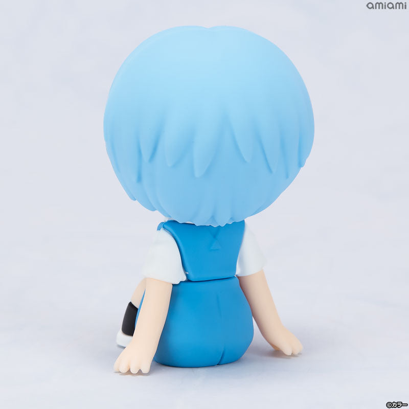 REBUILD OF EVANGELION - REI AYANAMI NENDOROID PLUS RUBBER MASCOT FIGURE
