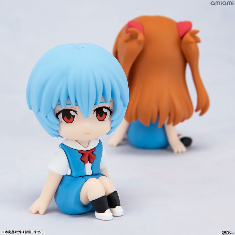 REBUILD OF EVANGELION - REI AYANAMI NENDOROID PLUS RUBBER MASCOT FIGURE