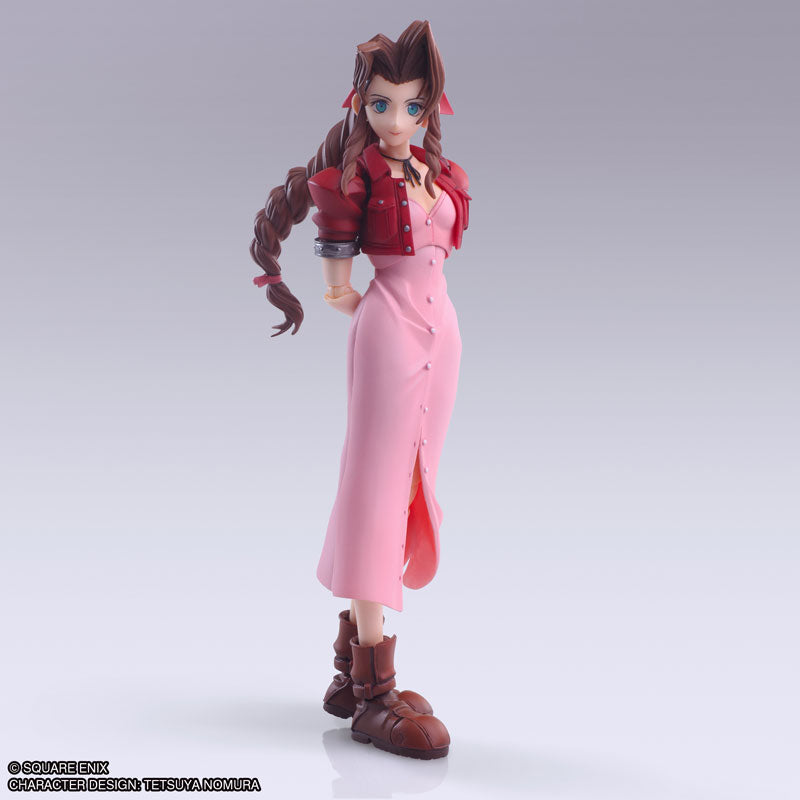 FINAL FANTASY VII - AERITH GAINSBOROUGH BRING ARTS MYTHRIL ROD VER. FIGURE