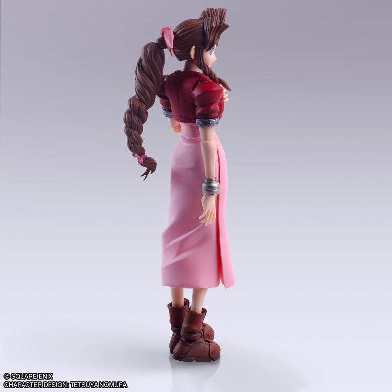 FINAL FANTASY VII - AERITH GAINSBOROUGH BRING ARTS MYTHRIL ROD VER. FIGURE
