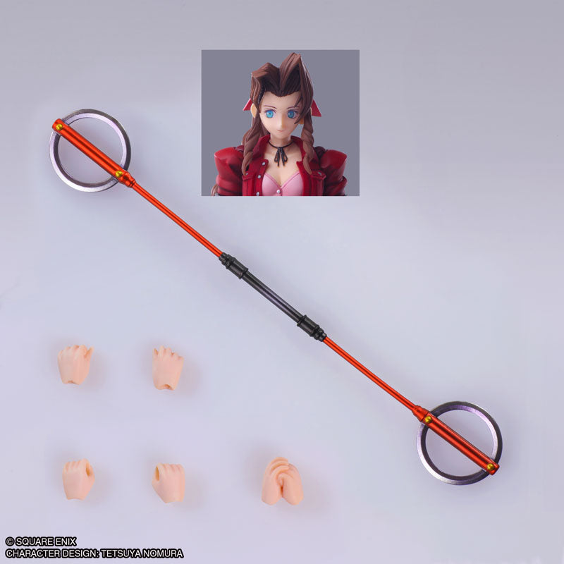 FINAL FANTASY VII - AERITH GAINSBOROUGH BRING ARTS MYTHRIL ROD VER. FIGURE