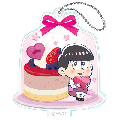 OSOMATSU TOJI COLLECTION ACRYLIC TRADING KEYCHAIN