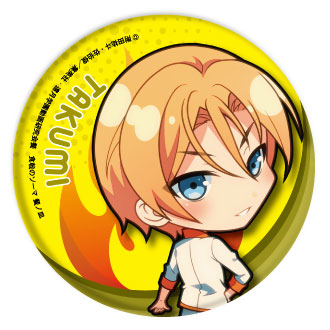 FOOD WARS THE THIRD PLATE TRADING CAN BADGE