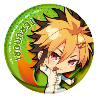 FOOD WARS THE THIRD PLATE TRADING CAN BADGE