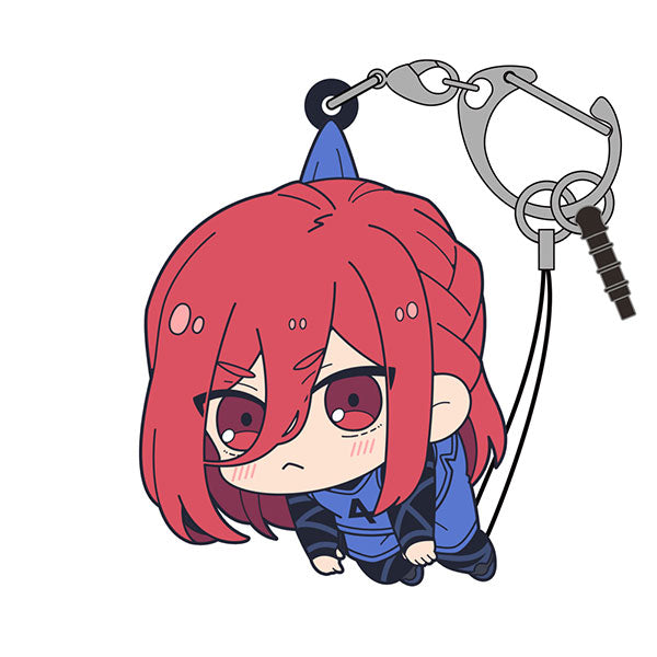 BLUE LOCK - HYOUMA CHIGIRI TSUMAMARE RUBBER KEYCHAIN