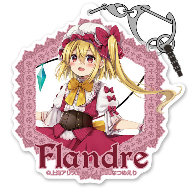 TOUHOU LOST WORLD - FLANDRE SCARLET ACRYLIC KEYCHAIN
