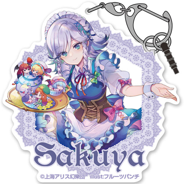 TOUHOU LOST WORLD - SAKUYA IZAYOI ACRYLIC KEYCHAIN