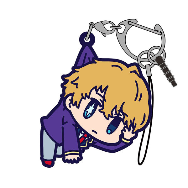 OSHI NO KO - AQUA TSUMAMARE RUBBER KEYCHAIN