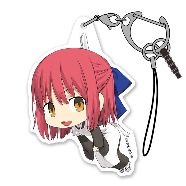 TSUKIHIME -A PIECE OF BLUE GLASS MOON- - KOHAKU TSUMAMARE ACRYLIC KEYCHAIN