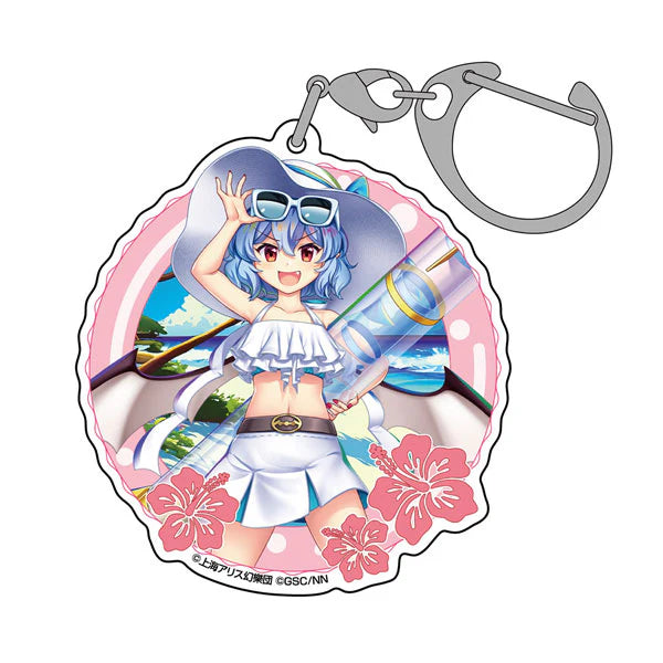 TOUHOU LOST WORLD - REMILIA SCARLET VAMPIRE PREPARED FOR SPLASHES AND SUNLIGHT VER. ACRYLIC KEYCHAIN