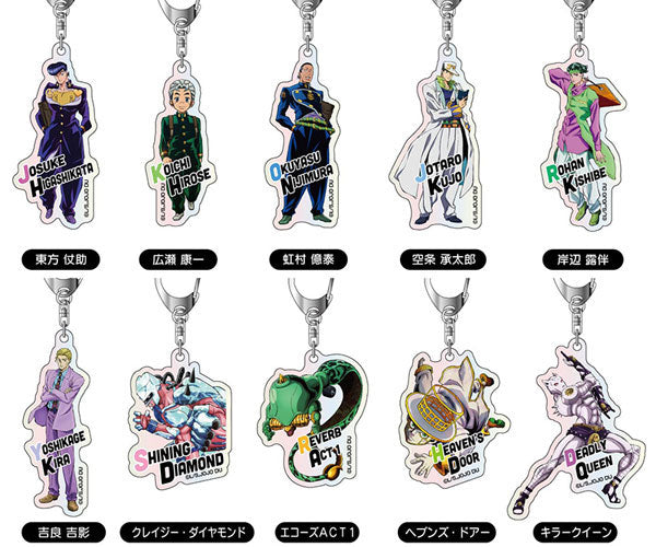 JOJO'S BIZARRE ADVENTURE DIAMOND IS UNBREAKABLE - AURORA BLIND BOX ACRYLIC KEYCHAIN