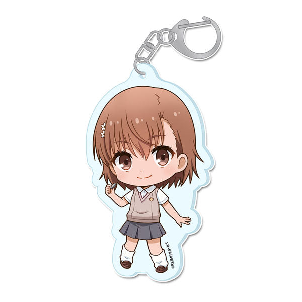 A CERTAIN SCIENTIFIC RAILGUN T - MISAKA MIKOTO PUCHICHOKO ACRYLIC KEYCHAIN
