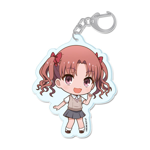A CERTAIN SCIENTIFIC RAILGUN T - SHIRAI KUROKO PUCHICHOKO ACRYLIC KEYCHAIN
