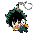 MY HERO ACADEMIA - IZUKU "DEKU" MIDORIYA TSUMAMARE RUBBER KEYCHAIN
