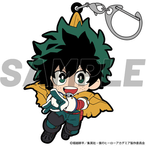 MY HERO ACADEMIA - IZUKU "DEKU" MIDORIYA (AIR FORCE VER.) TSUMAMARE RUBBER KEYCHAIN