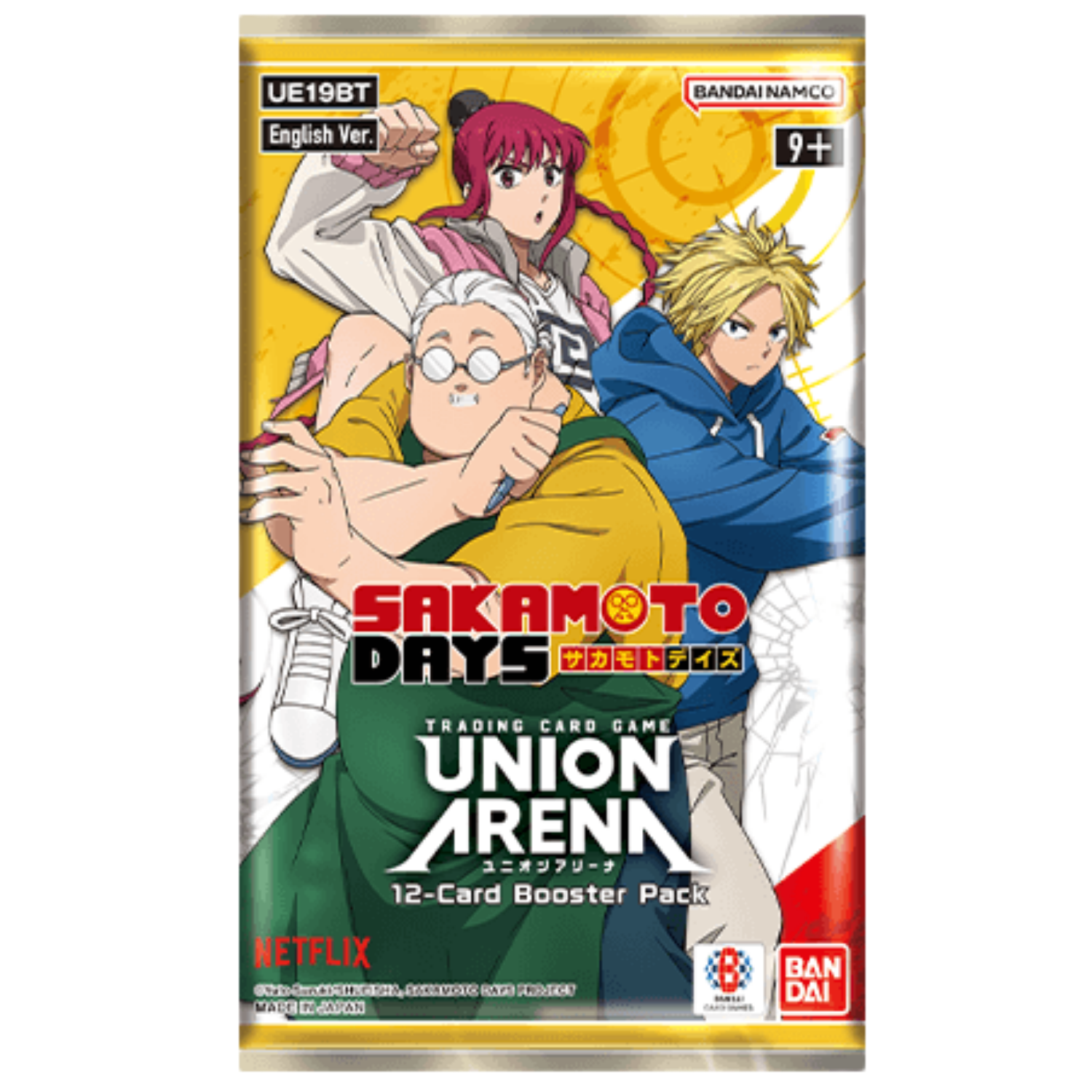 UNION ARENA - SAKAMOTO DAYS UE19BT BOOSTER PACK
