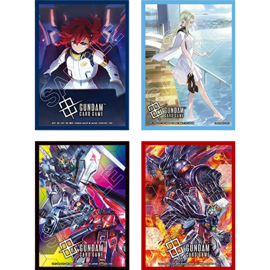 GUNDAM TCG - OFFICIAL CARD SLEEVES 02
