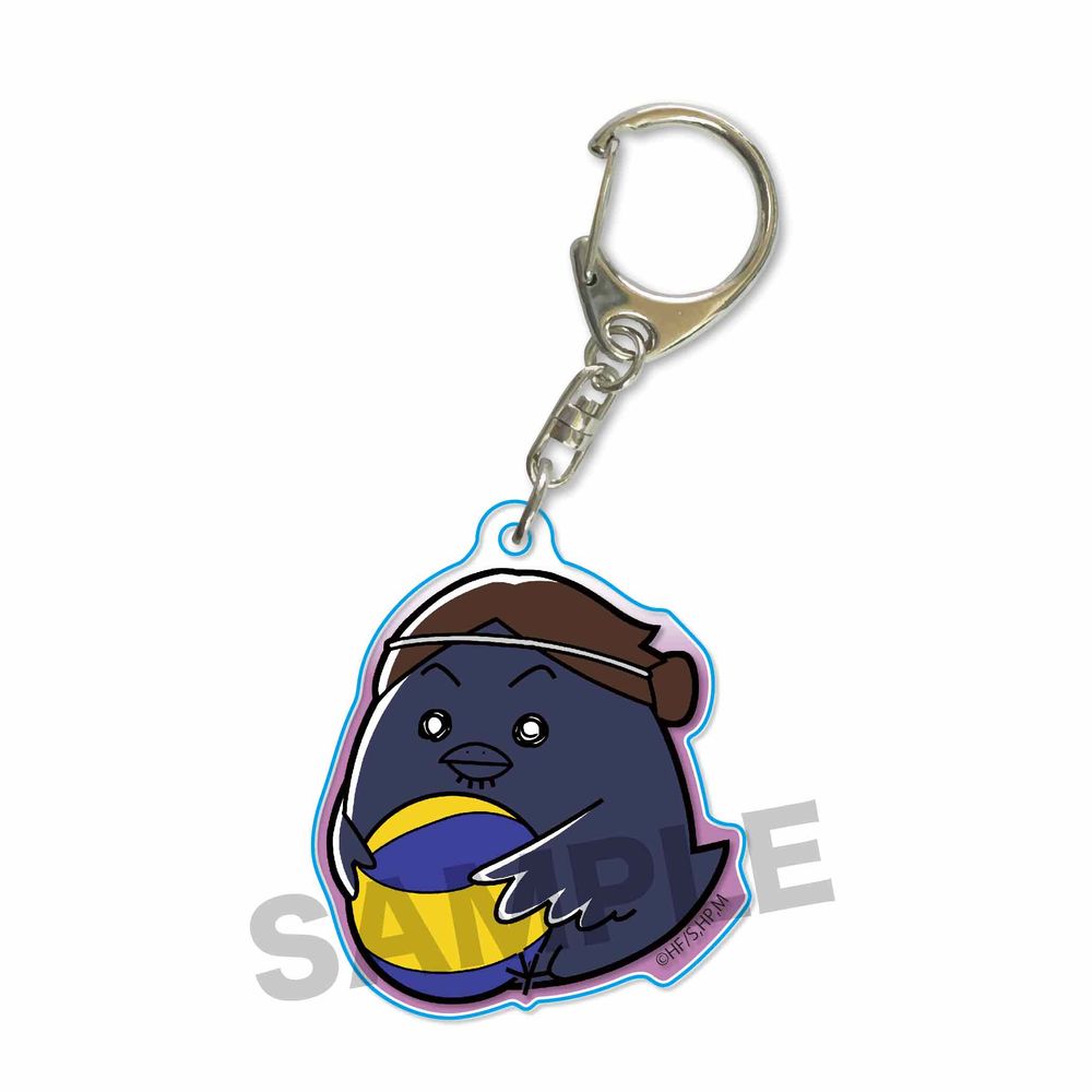 HAIKYU! GYUGYUTTO ACRYLIC KEYCHAIN - Azumane