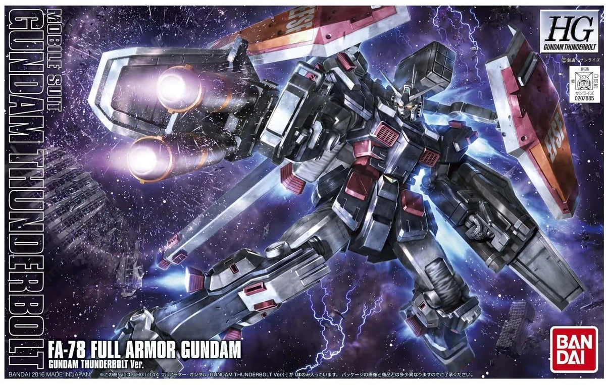 GUNDAM FA-78 GUNDAM FULL ARMOR GUNDAM THUNDERBOLT HG 1/144 MODEL KIT