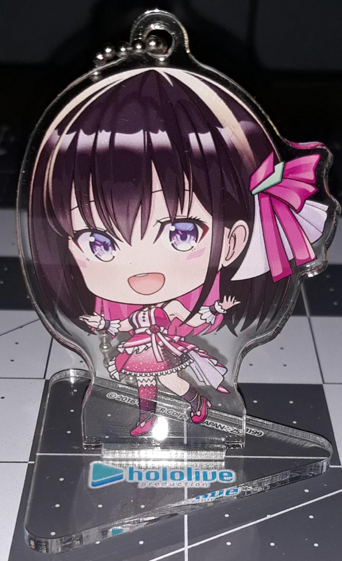 HOLOLIVE GEN 0 AZKI ACRYLIC KEYCHAIN