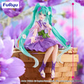 HATSUNE MIKU - FLOWER FAIRY PURPLE COSMOS NOODLE STOPPER FIGURE