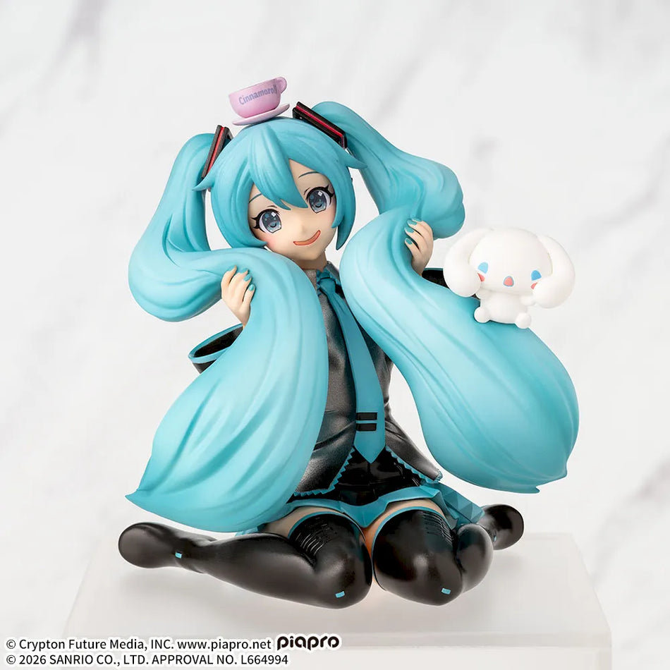 HATSUNE MIKU X CINNAMOROLL - FLUFFY VER. CHOCONOSE PREMIUM FIGURE